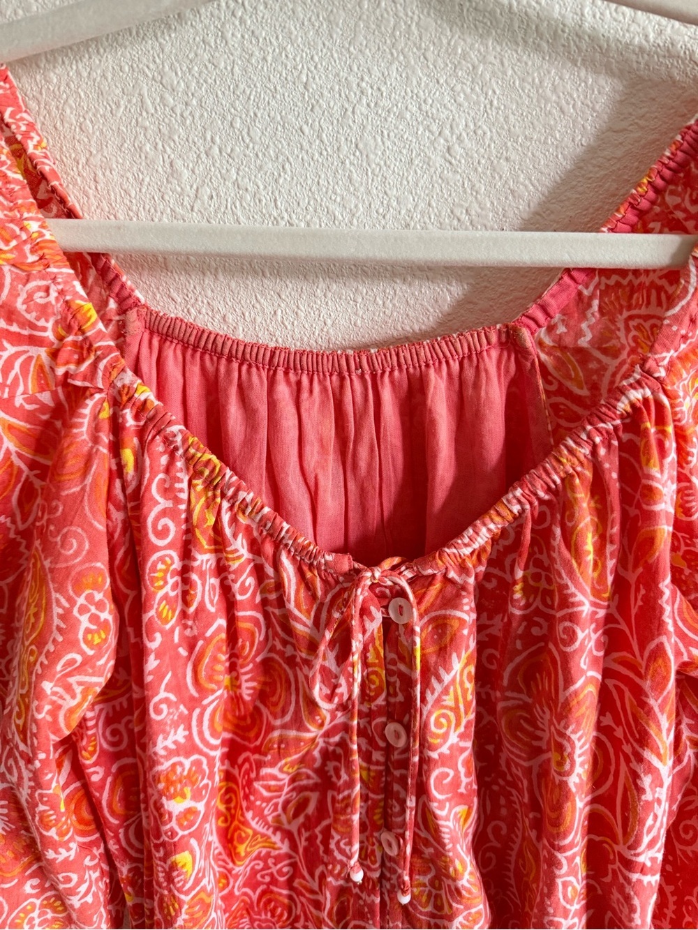 Cleobella Grace Mini Dress Blossom Block Print - Large - Picture 3 of 5